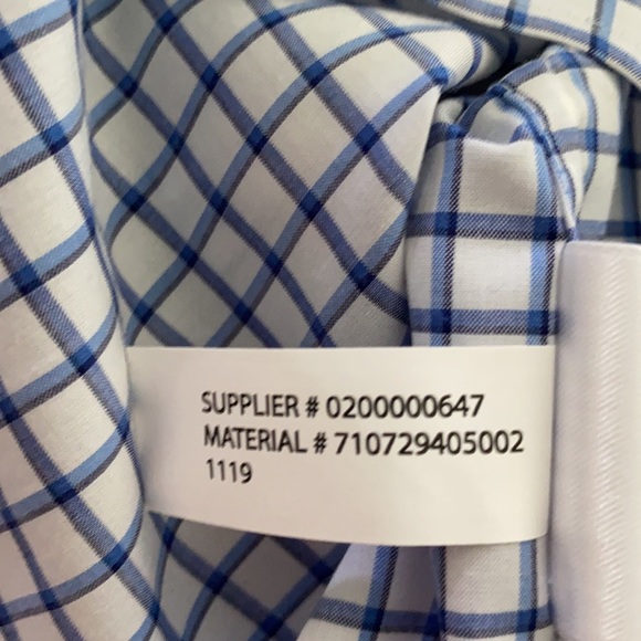 NWT Ralph Lauren Blue White Plaid Button Down - S - Picture 12 of 13
